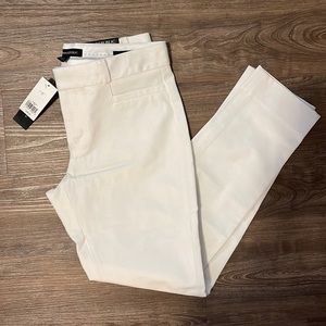 NWT Banana Republic Sloan Ivory Off White Work Pants